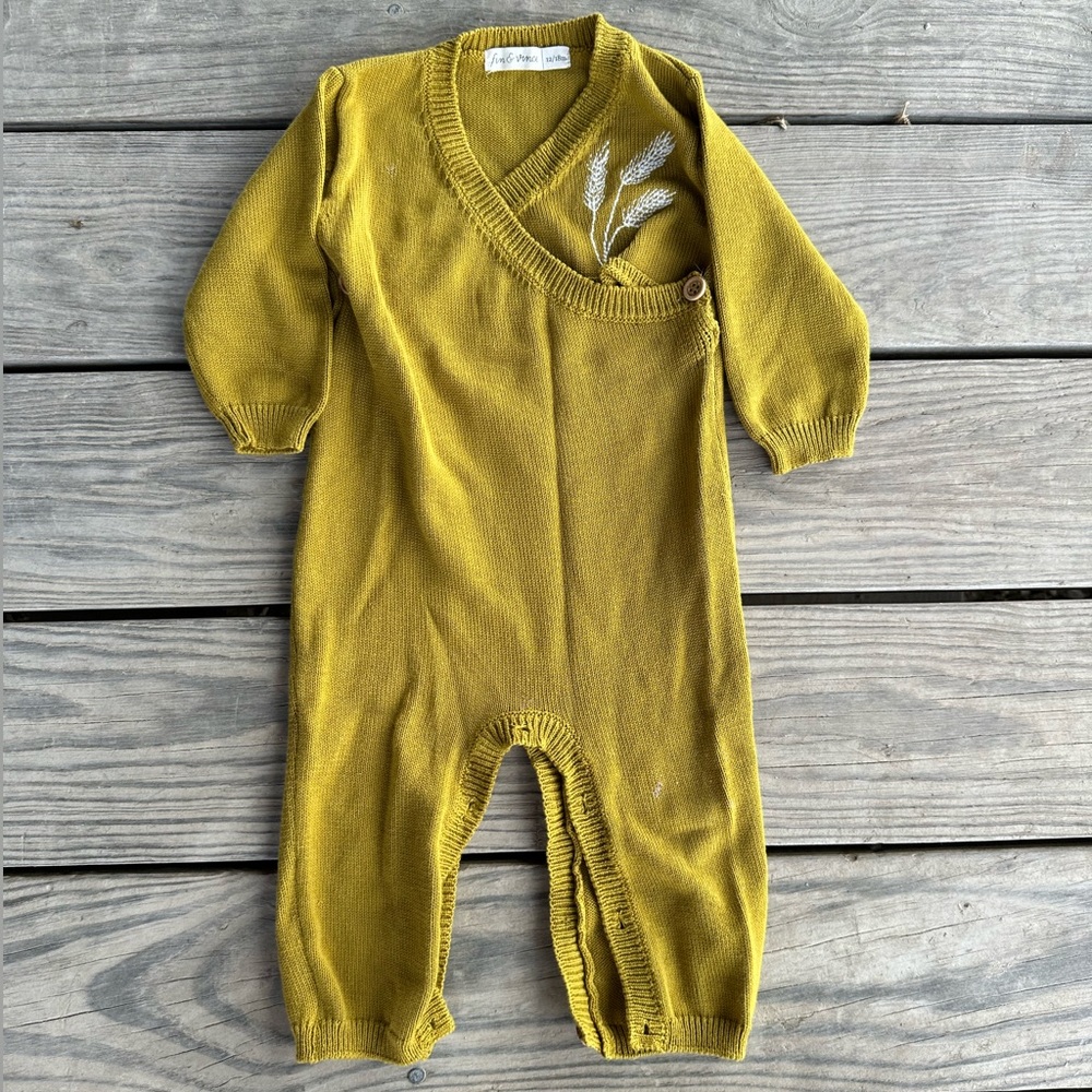 Fin and Vince sweater onesie